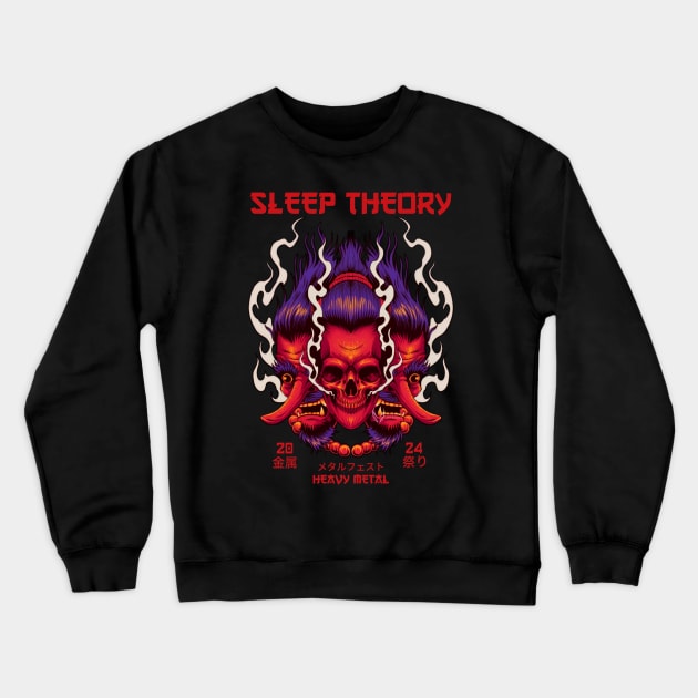 sleep theory Crewneck Sweatshirt by enigma e.o